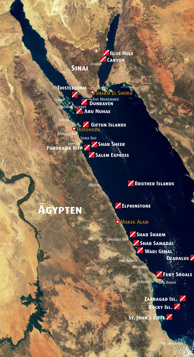 Tauchen in Ägypten - Reisen Sie mit ETI ans Rote Meer